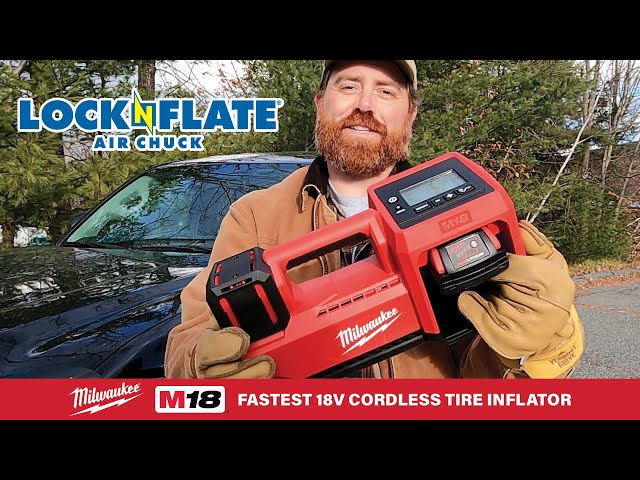 Milwaukee® M18™ Cordless Tire Inflator Kit – LockNLube