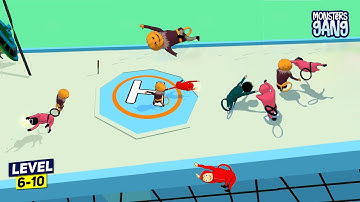 Monsters Gang 3D (Level 6-10) Android Gameplay