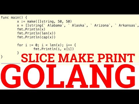 Golang Slice Hands-On