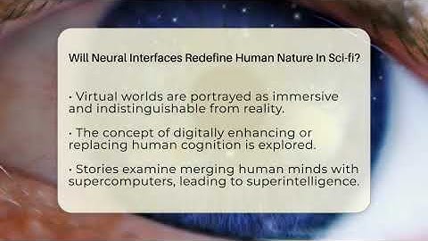 Will Neural Interfaces Redefine Human Nature In Sci-fi? - The SciFi Reel