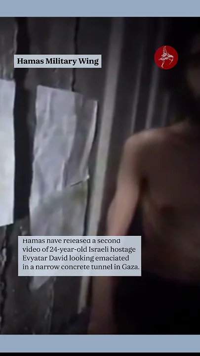 Videos of emaciated Israeli hostage spark outrage