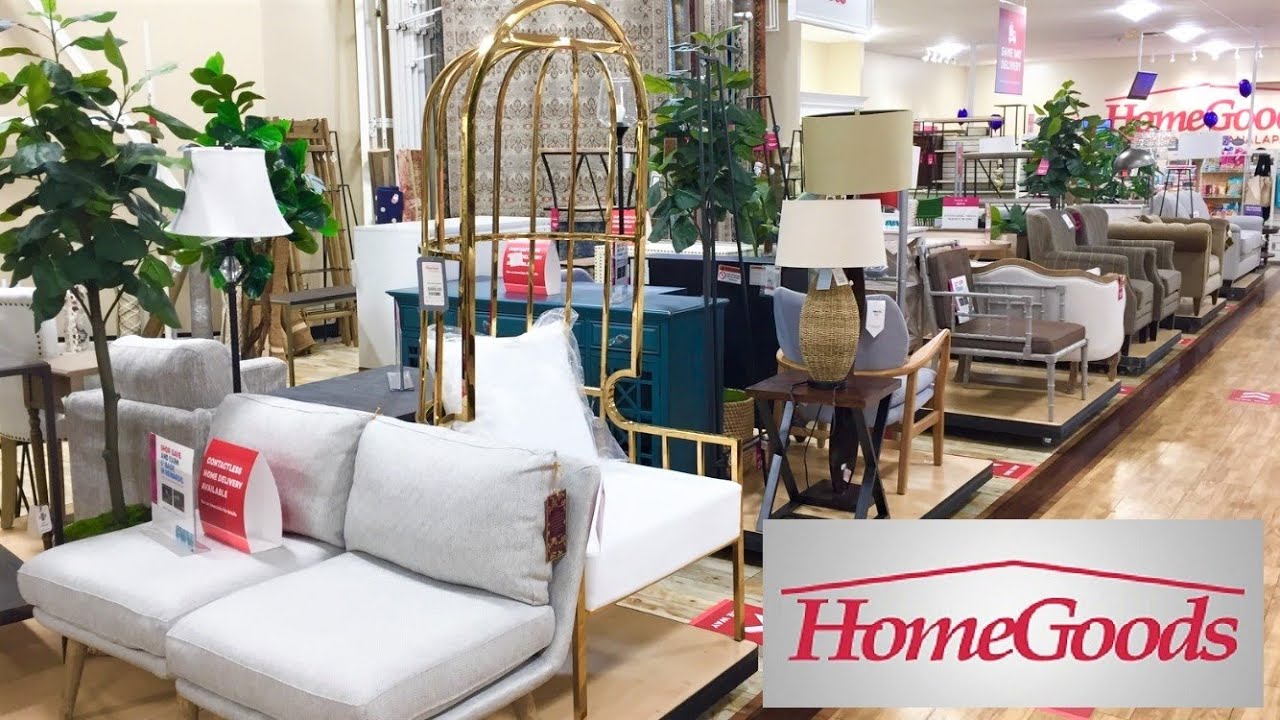 HOMEGOODS FURNITURE SOFAS ARMCHAIRS WALL ART HOME DECOR SHOP WITH ME SHOPPING STORE WALK THROUGH