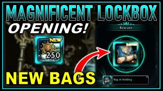 Magnificent Lockbox CHANGES! (250 opened) MASSIVE NERF but *NEW* Bags w/ Mod 24 ONLY! - Neverwinter screenshot 4