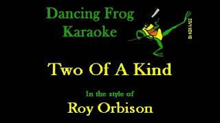 Roy Orbison - Two Of A Kind (With Background Vocals) (Karaoke) - Dancing Frog Karaoke
