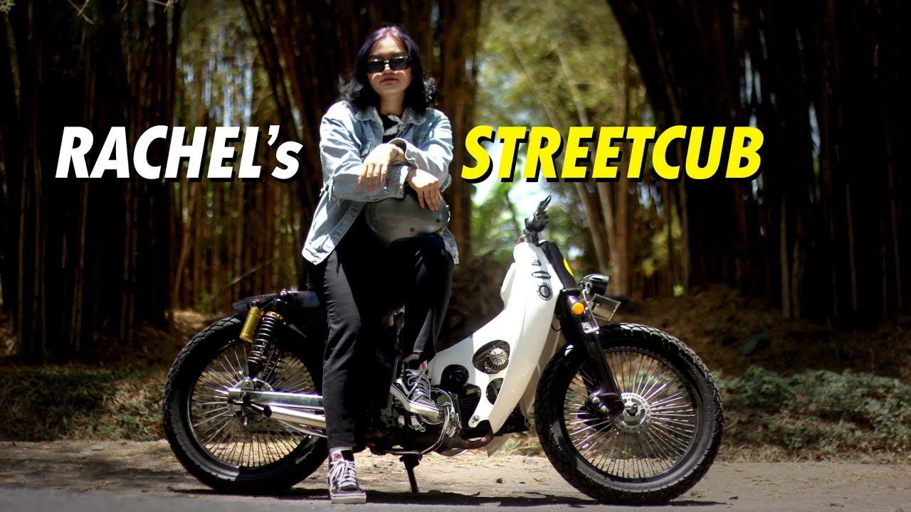 Street Cub imut punya Rachel - Ladies Biker Surabaya