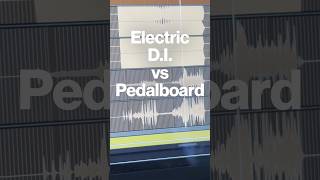 Electric D.I. vs Pedalboard #worshipguitar
