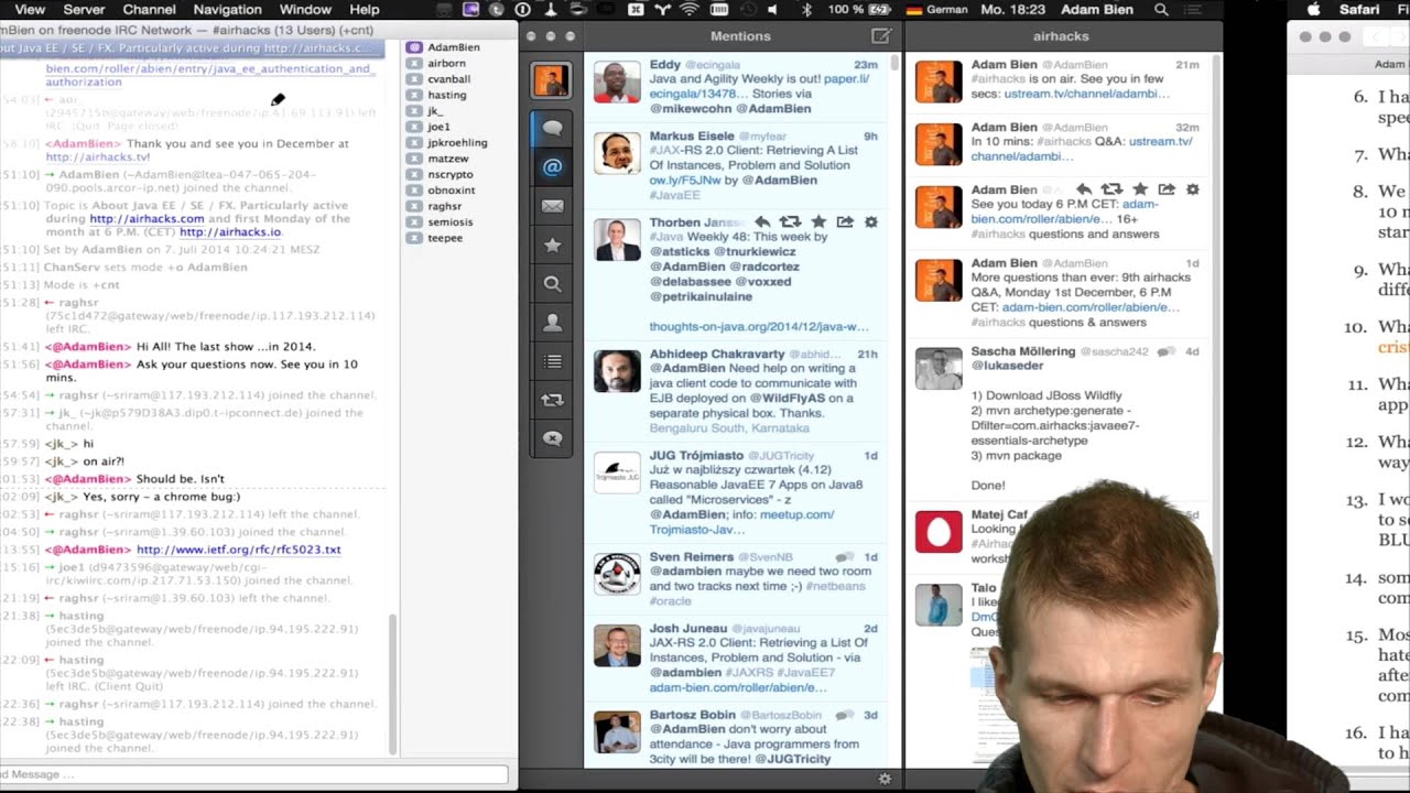 9th airhacks.tv Questions and Answers YouTube