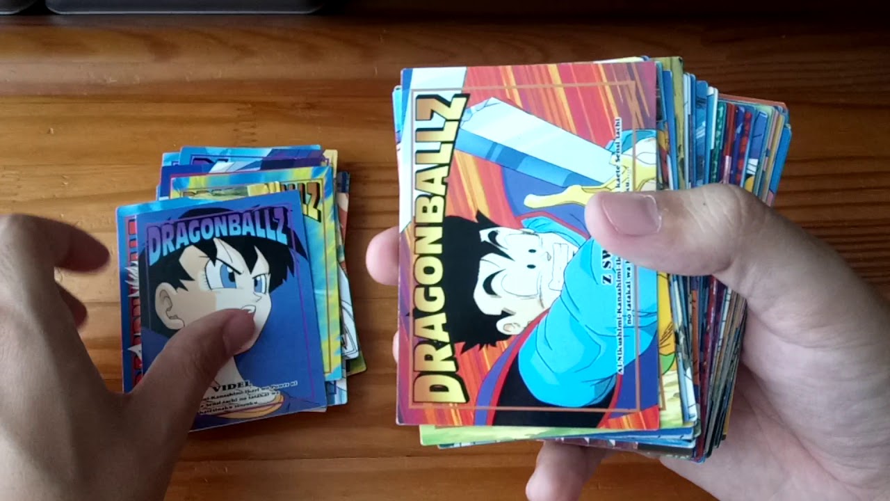 Dragon Ball Z Memorial Photo Cards Japanese 1995 - YouTube