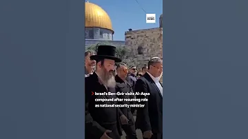 Isael S Ben Gvir Visits Al Aqsa Compound 