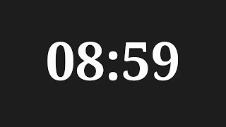 8 Minutes 59 Seconds Timer Profile