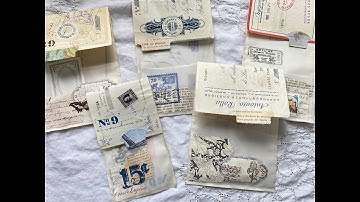 #roxysweeklychallenge | Tutorial | Floating pocket ephemra holders | Week 28