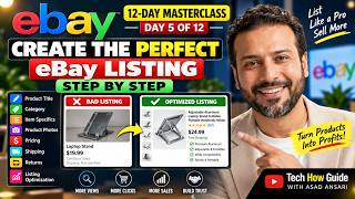 Why Your eBay Items Aren't Selling And How to Create the PERFECT eBay Listing 2026 MasterClass Day 5