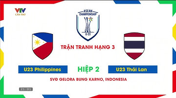 VTV5, VTV Cần Thơ - ASEAN U23 Mandiri Cup™ - Hình Chờ TH 3 - U23 Philippines - U23 Thái Lan 🇵🇭🇹🇭.