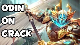 odin on crack - smite montage