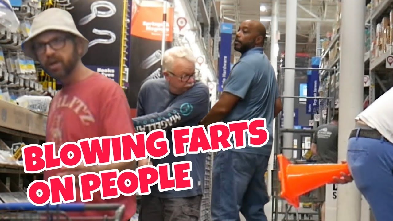 Blowing Farts on people! Did she just crop dust you? 🤣🤣