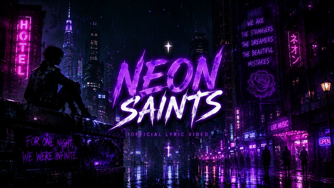 NEON SAINTS | Official Lyric Video - YouTube