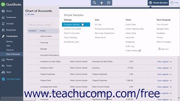 QuickBooks Online Plus 2015 Tutorial Assets and Liabilities Intuit Training
