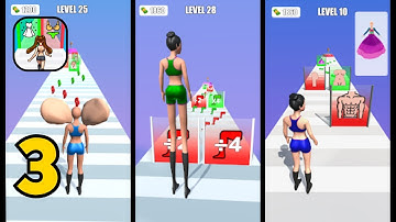 Build A Girlfriend - Gameplay Walkthrough Part 3 All Levels 41-60 (Android,iOS)