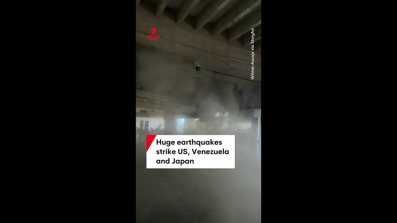 Huge earthquake strike US, Venezuela and Japan