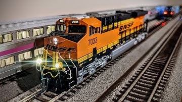 Testing HO MTH ES44AC SoundTraxx Decoder with Digitrax UT6D