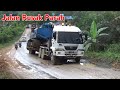 Goyangan Hino Trailer Bikin Mobil Kecil Kena Mental, Scania, volvo, Nissan, Quester, Hino