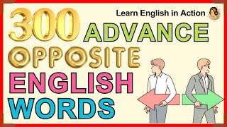 Learn English In Action 📌 300 Advance opposite words 🗺️ Daily English Learning📌 screenshot 4