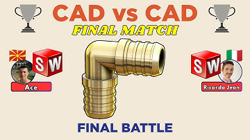 CAD vs CAD Tournament - World Championship FINAL MATCH - Final Battle - SPEEDMODELING!