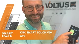 GVS V50 KNX Touchpanel | das kleine Smarte | wie sieht es aus und was kann es?