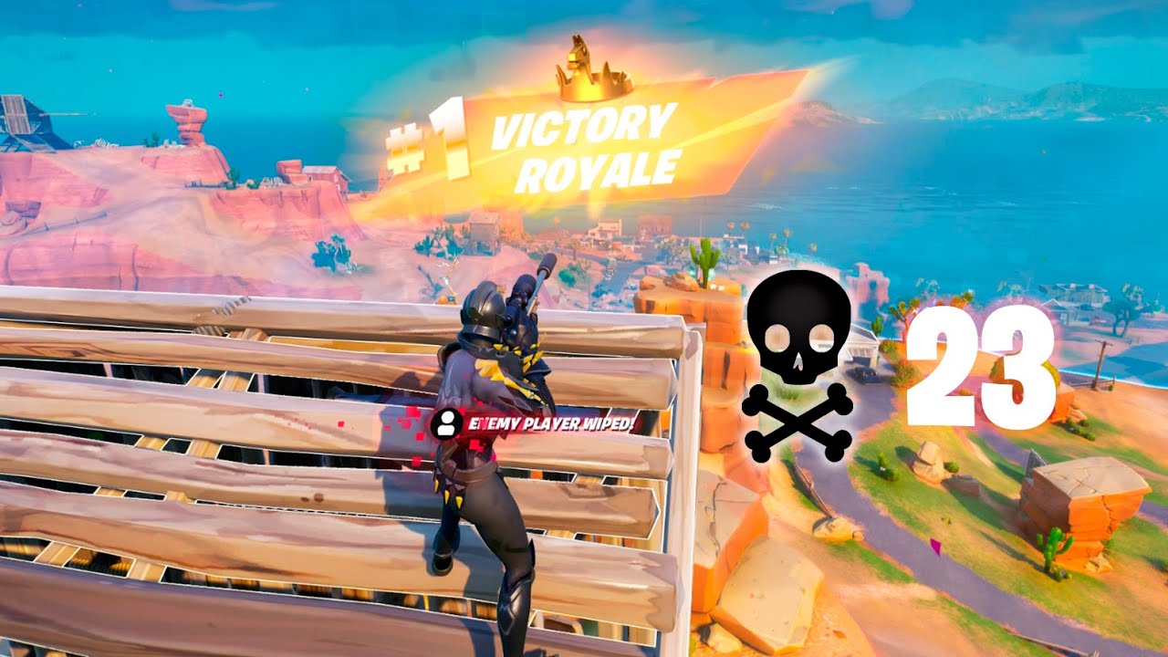 23 Elimination Solo Reload Gameplay Win Fortnite Chapter 2 Remix. - YouTube
