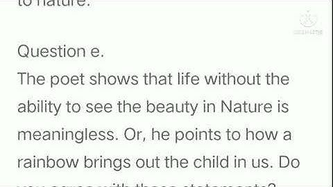 My heart leans up Class 6 English Poem of Chapter 10 question and answers,  summary Kseeb solutions