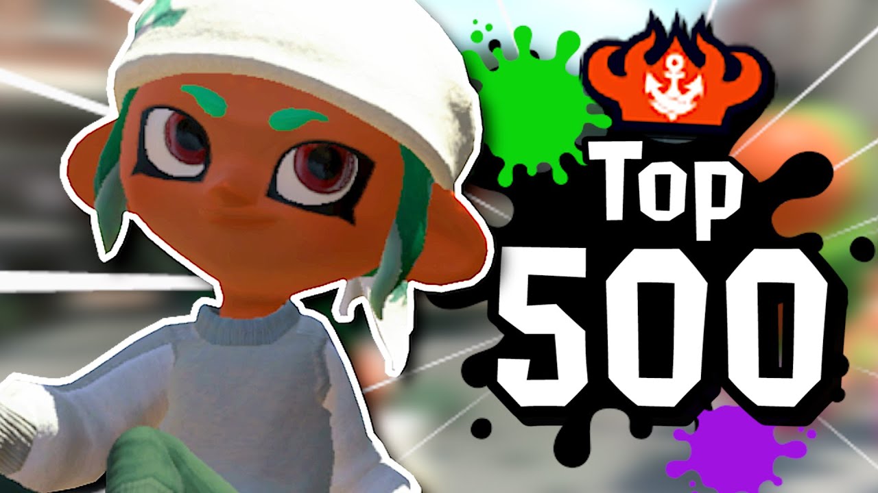 THE ROAD TO SPLATOON 2 TOP 500 - YouTube