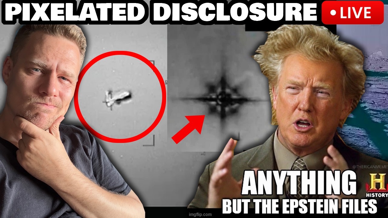 PIXELATED DISCLOSURE LIVE🍷UFO Files Analysis, Greer and Mike Herrera on News Nation & More
