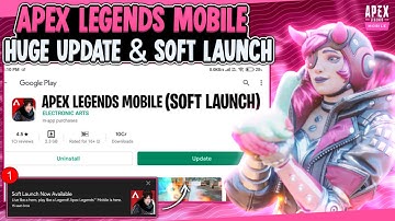 Apex Legends Mobile New Huge Playstore Update🔥 + Soft Launch Coming Soon😍 | Apex Mobile New Beta