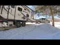 Hooking up the trailer when everything is FROZEN + mold test kit results