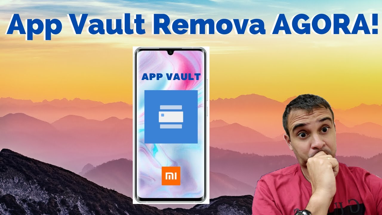 como remover o App Vault da barra de notificaçôes. - YouTube