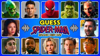 Guess The SPIDER-MAN Characters By Voice! 🕸️ | Brand New Day & No Way Home Challenge 🔥