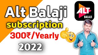 Alt Balaji subscription | alt Balaji subscription purchase kaise kare ?