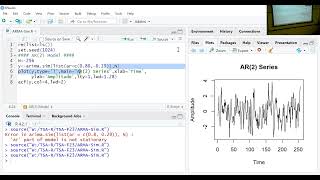 ARMA Series Simulation in R
