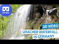 3D Uracher Waterfall in Germany (VR180)