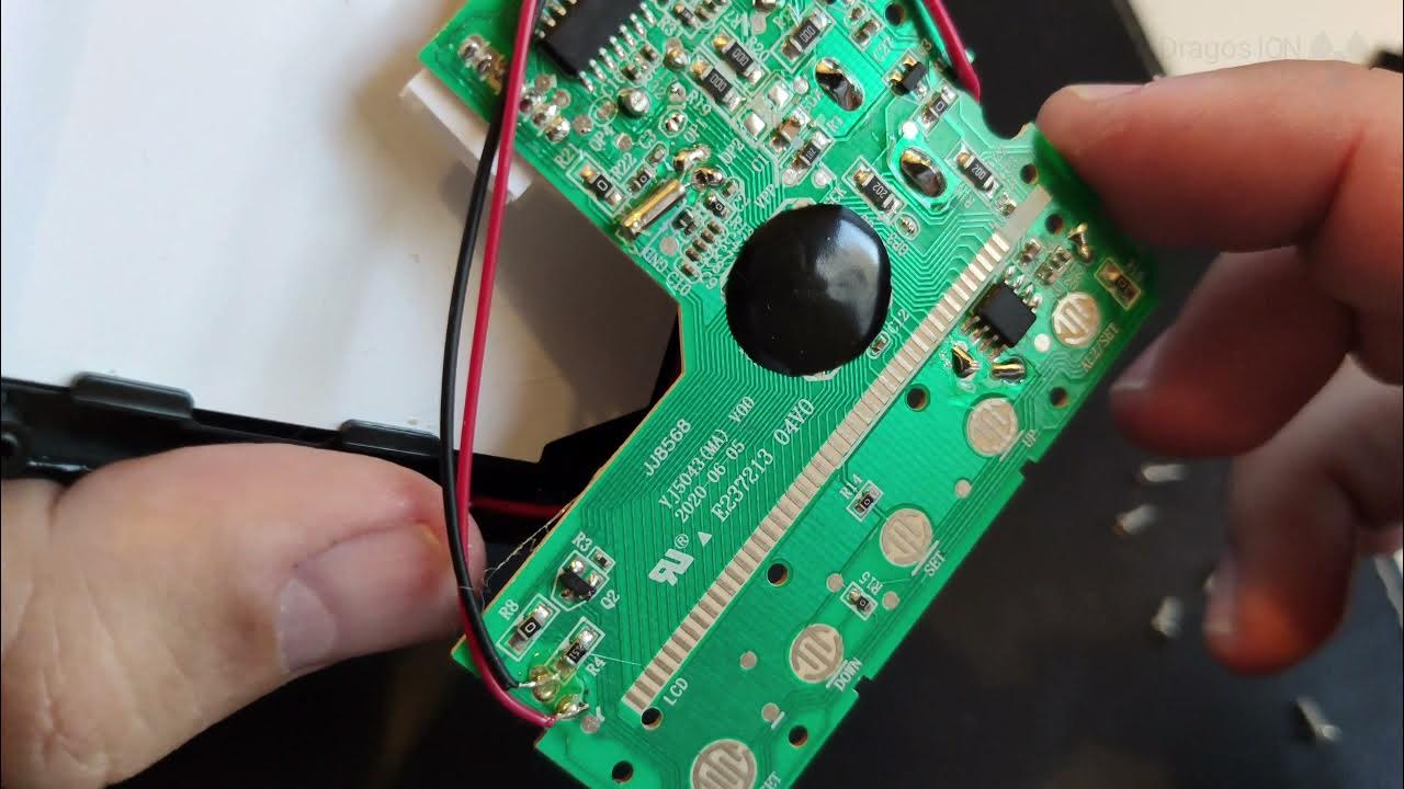 Repair LCD with missing segments Zebra connector YouTube