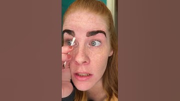 Henna Brows at Home 🤎 #diybrows #browtint