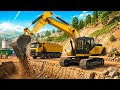 Excavator amp Dump Truck at Work Amazing Construction 