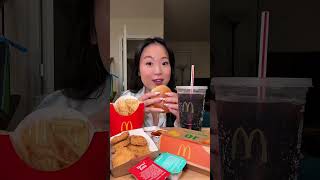 HOLY MCDONALDS HACK 🥵  #mcdonalds #mcdonaldshacks #mcdonaldsmukbang #fastfood