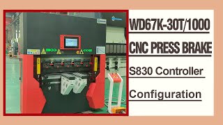 RONGWIN WD67K-30T/1000 ESA S830 controller 2 Axis Torsion Bar CNC press brake mini bending machine RONGWIN WD67K-30T/1000 ESA S830 controller 2 Axis Torsion Bar CNC press brake mini bending machine