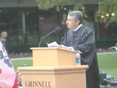 Grinnell College Commencement - Thomas Friedman Part 3/3