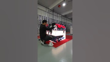 How to Install Square LED Display Cabinet? #leddisplay #ledscreendisplay