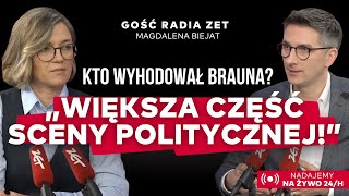 Why is Braun growing? Biejat: Trzaskowski gave fuel, Tusk? 'Sounds like a Confederation politician!'