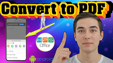 How To Convert Word Or Excel To PDF With WPS Office Application On Android