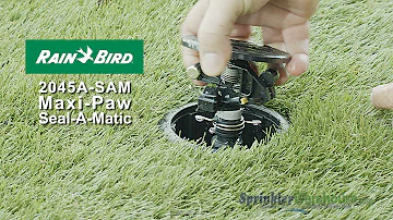 How deep should pop-up sprinklers be?