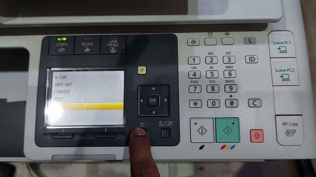 CANON i-SENSYS MF 8230cn MF 8040cn SERVICE MODE and CLEAR ERROR